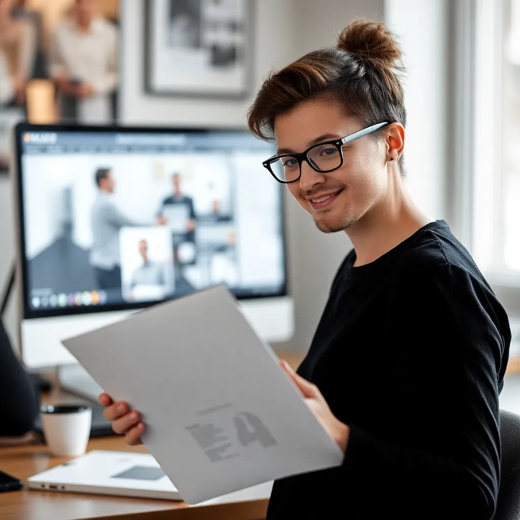 Persoon die netwerkt op zakelijke bijeenkomst
