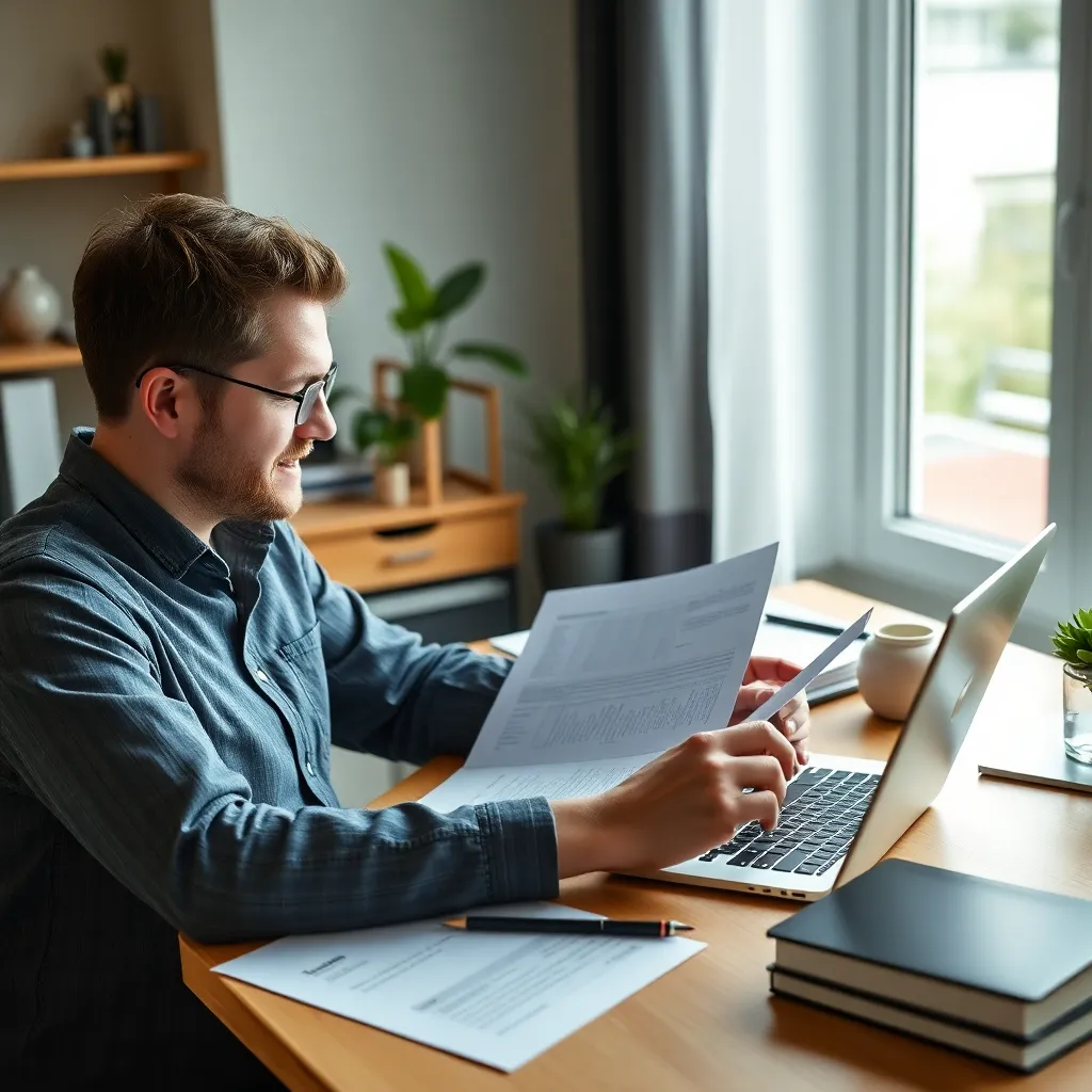 Freelancer presenteert portfolio aan potentiële klanten